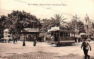 PA c- 059- Place d'Armes- trams et autobus